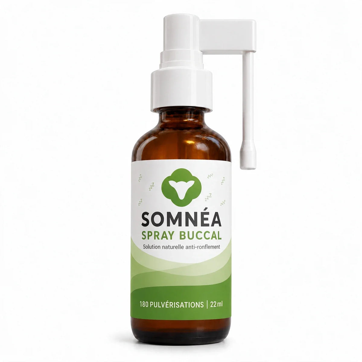 Flacon SOMNÉA spray buccal anti-ronflement, 180 pulvérisations, 22 ml